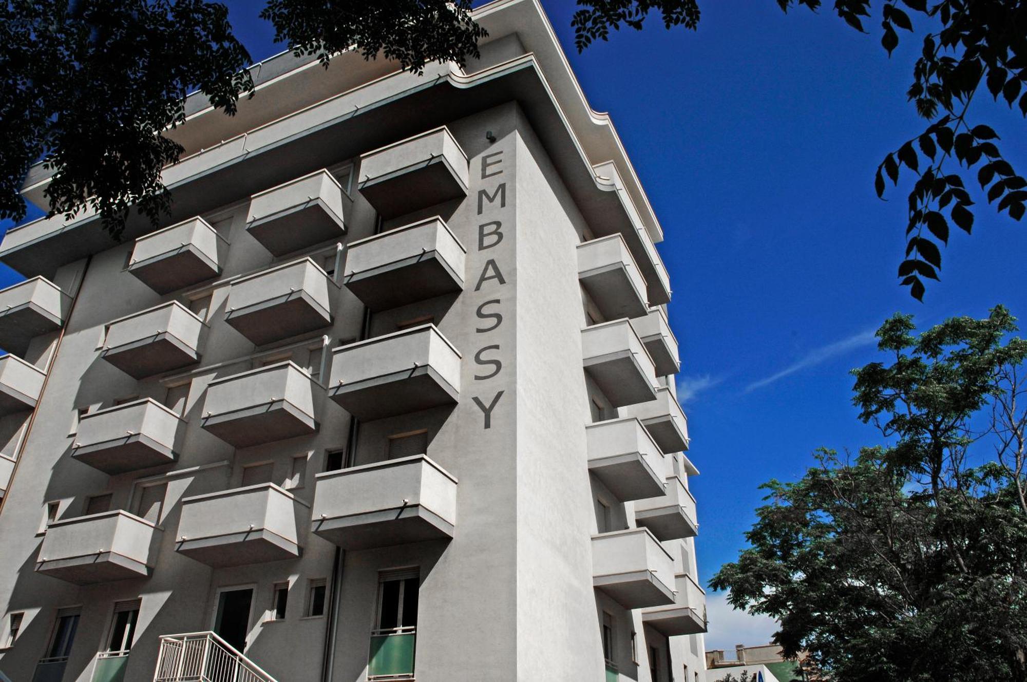 Hotel Embassy Pésaro Exterior foto