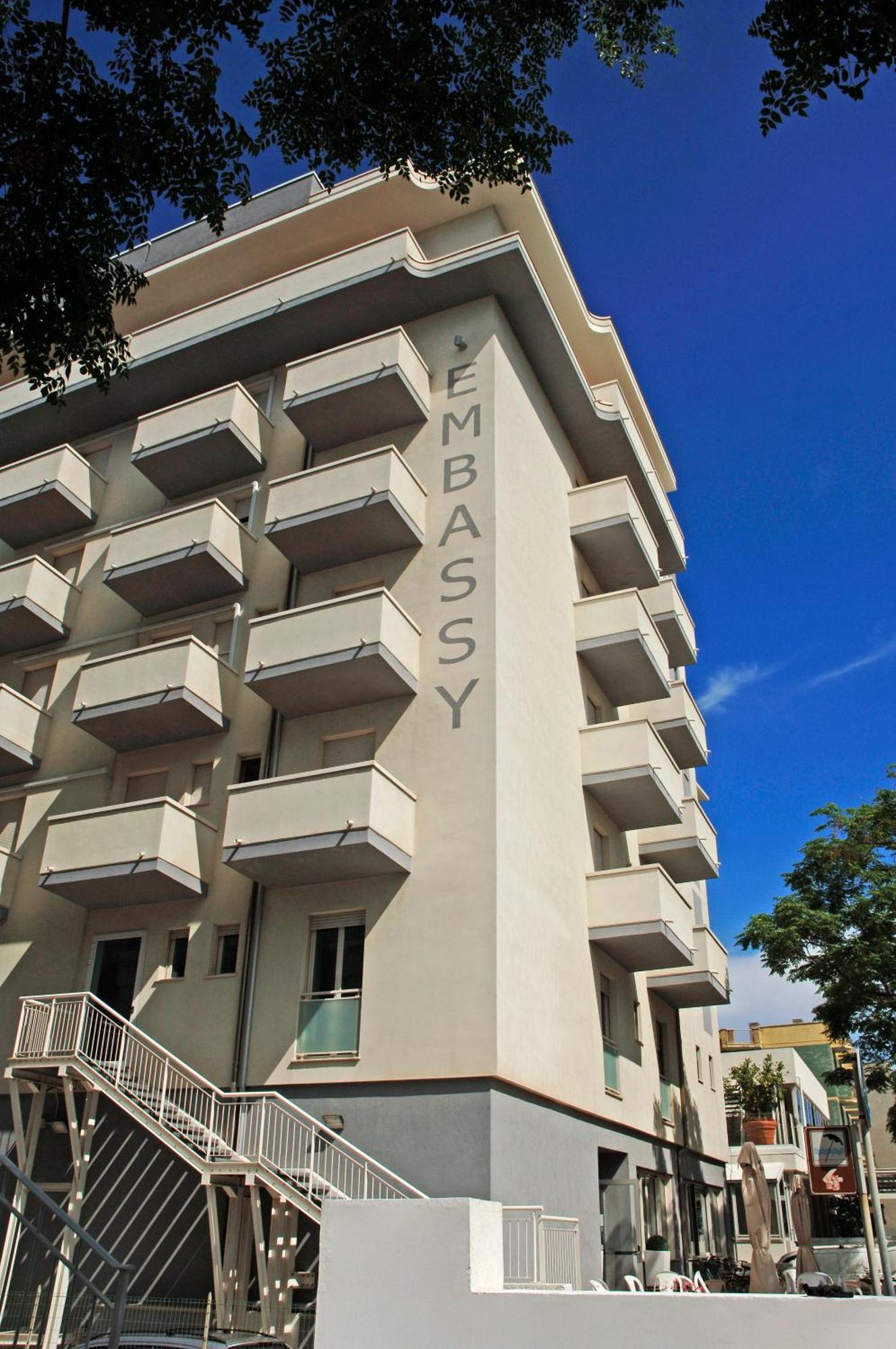 Hotel Embassy Pésaro Exterior foto
